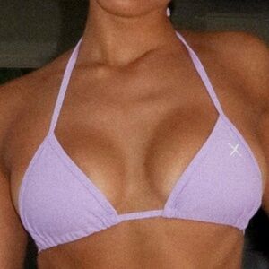 Boutine L.A. Lilac (Purple) Bikini Top | Size Large